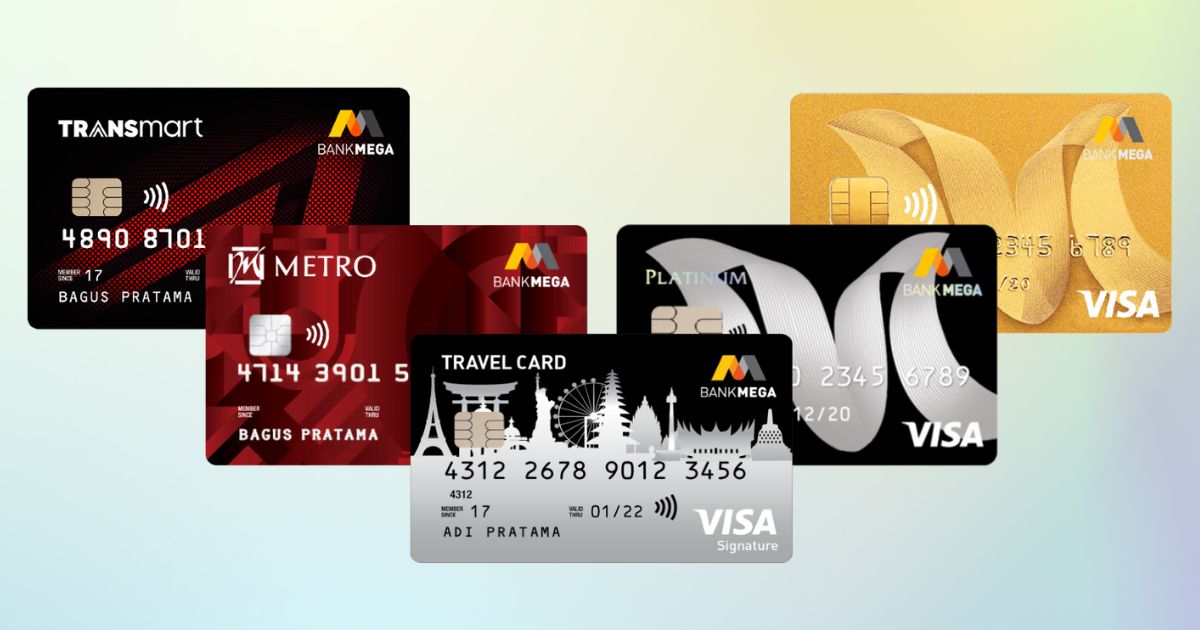 Jenis Kartu Kredit Bank Mega