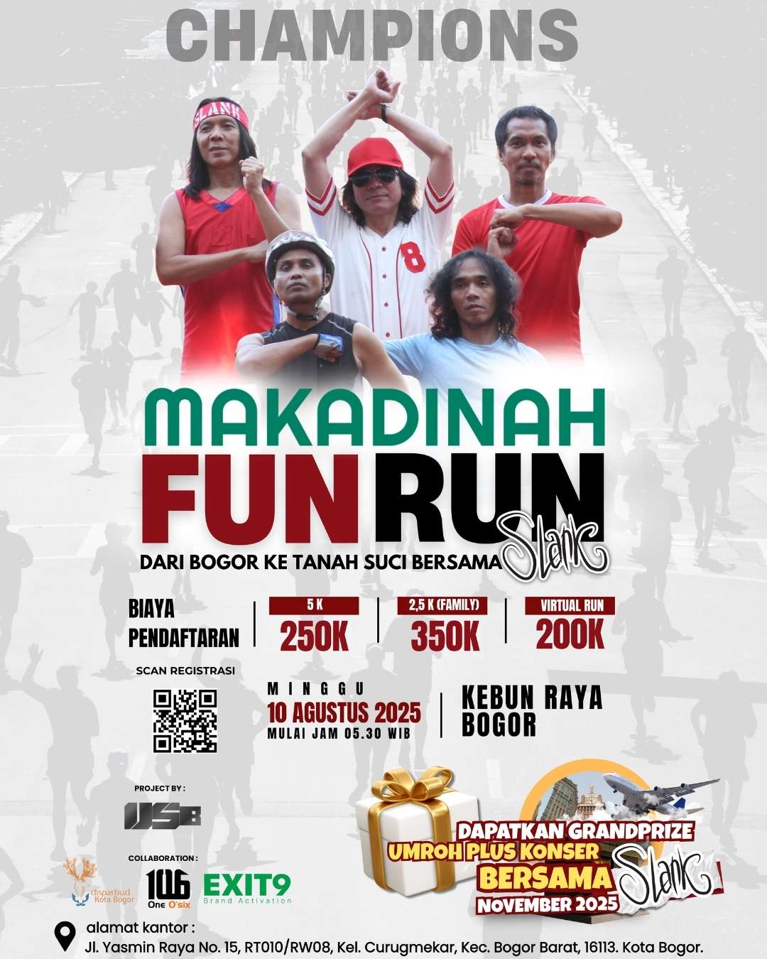 Makadinah Fun Run 2025 Bareng Slank