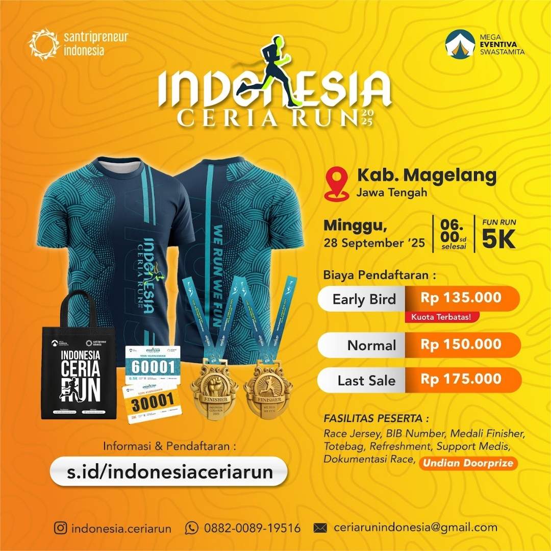 Indonesia Ceria Run Magelang