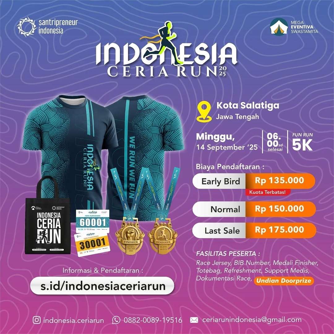 Indonesia Ceria Run 2025 Salatiga