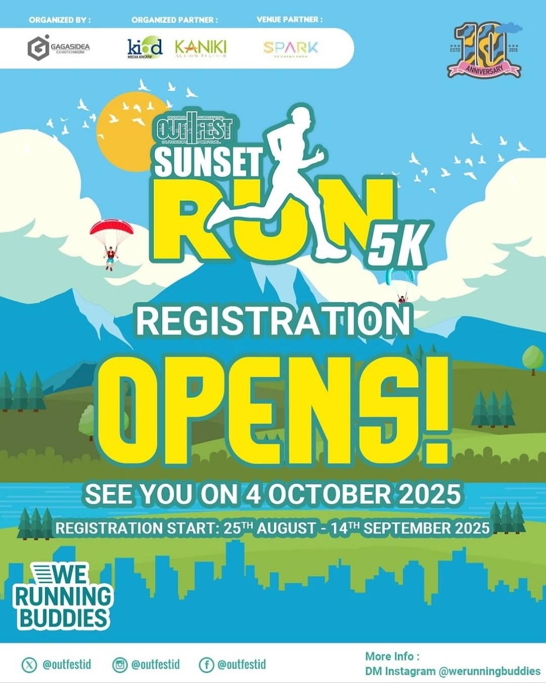 Sunset Run x Outfest 2025 Sunset Run x Outfest 2025