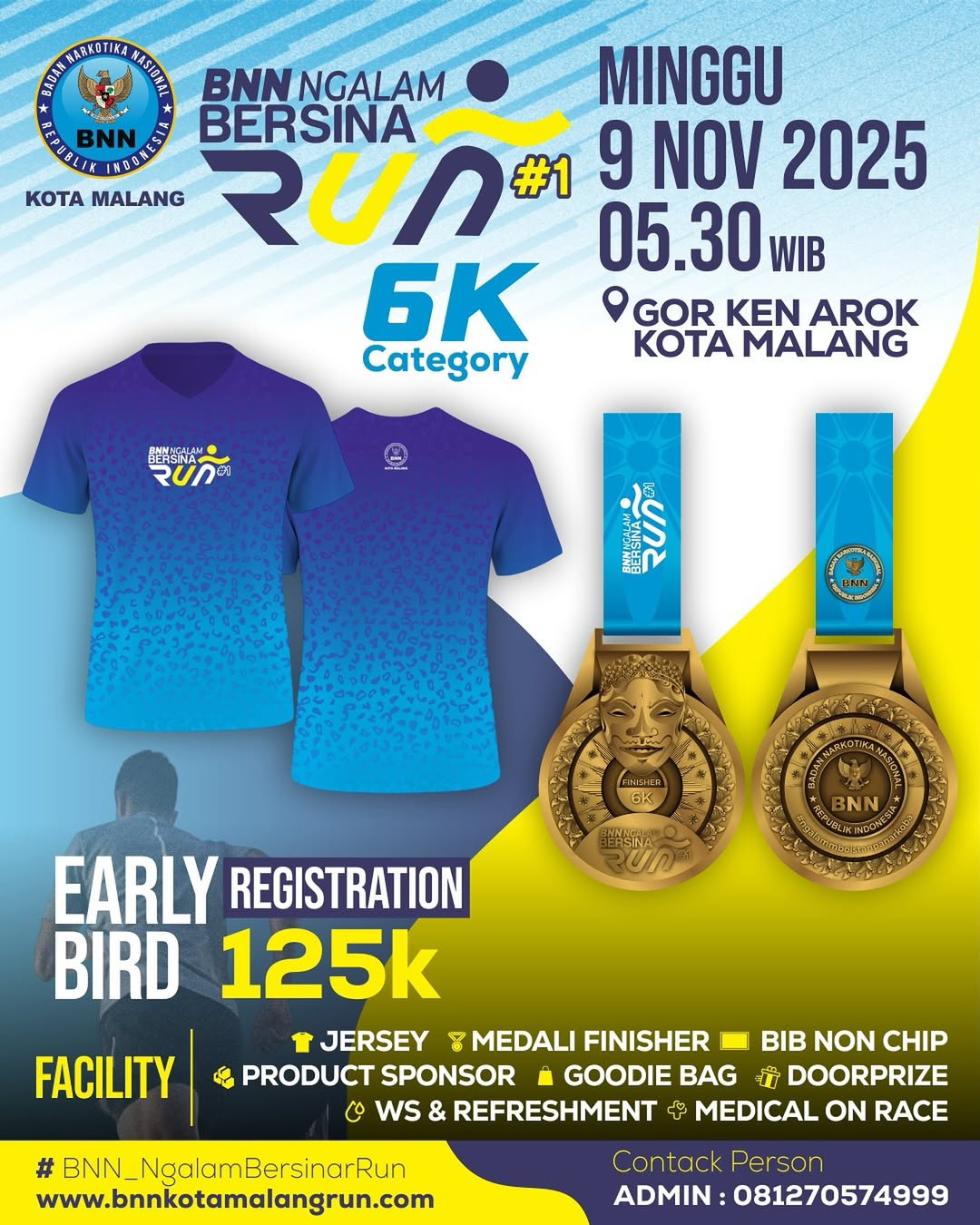 BNN Ngalam BersinarRun 2025 BNN Ngalam BersinaRun 2025
