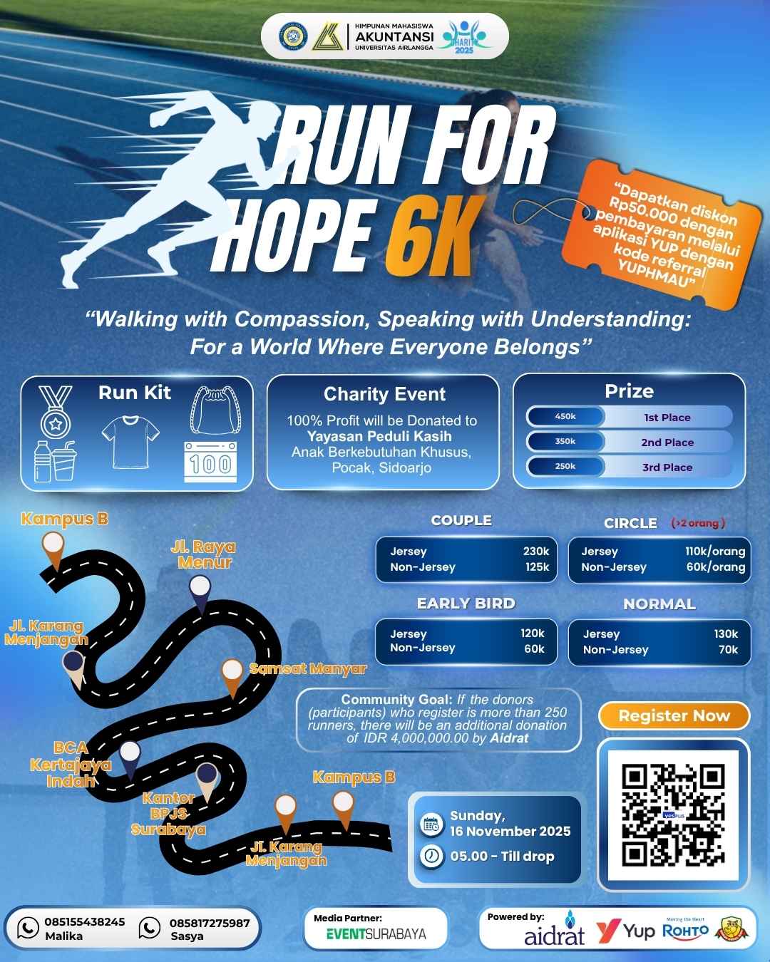 Charity Fun Run Airlangga University