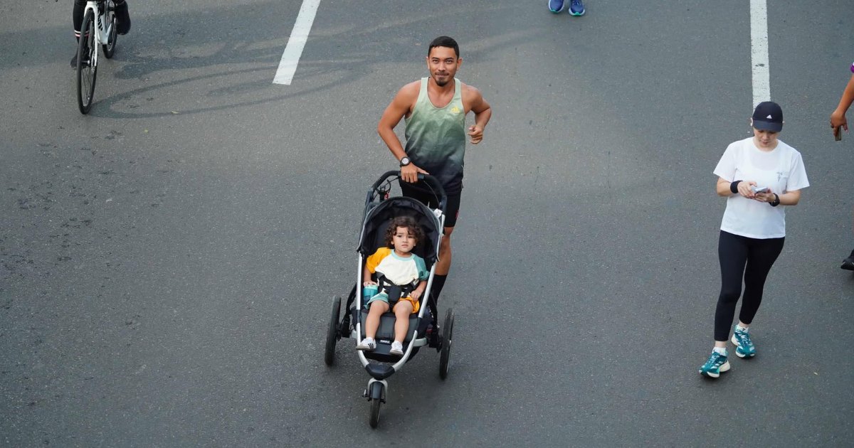 Profil Dhian Saputra - Awal Mula Memilih Jadi Pelari Stroller