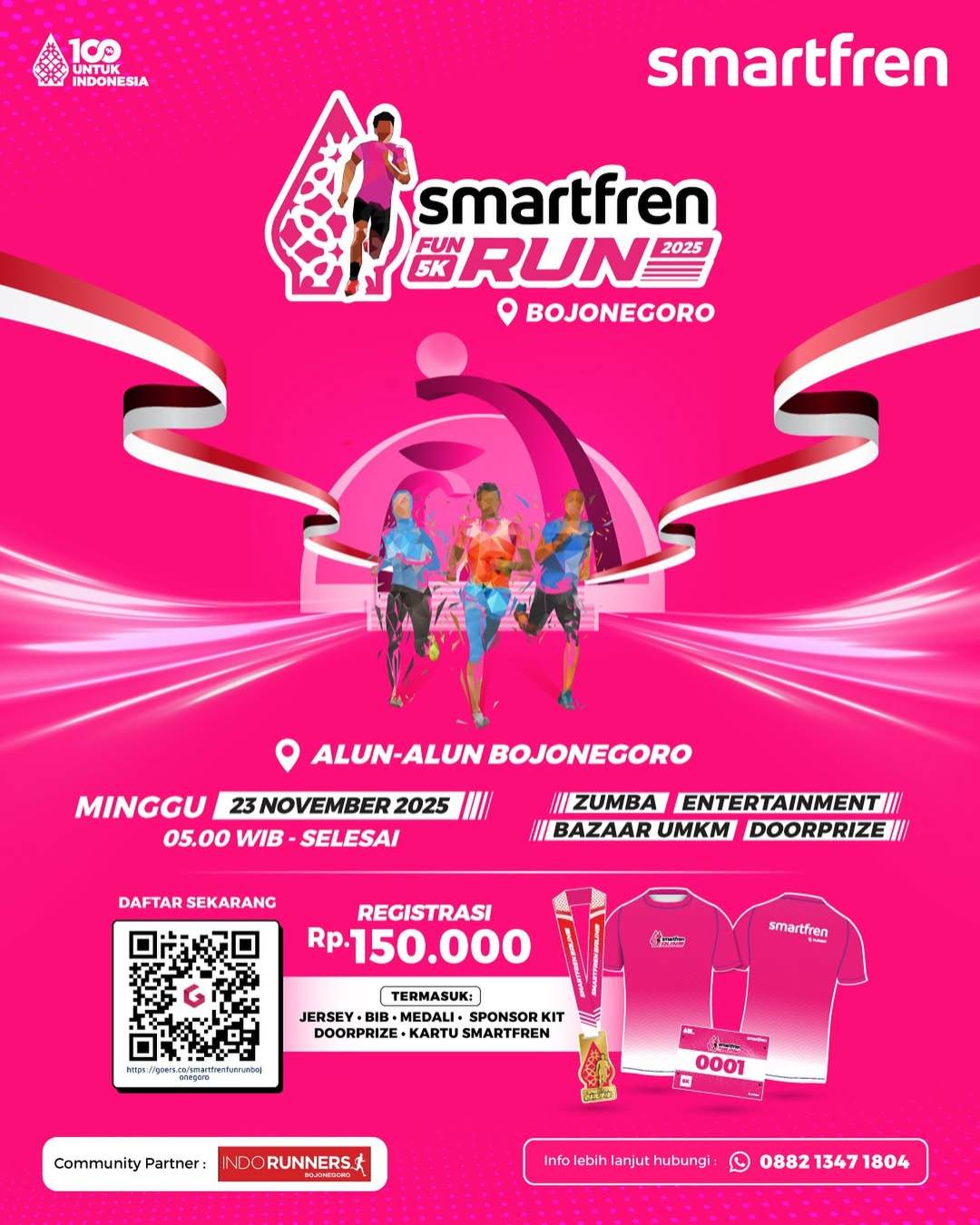Smartfren Fun Run Bojonegoro