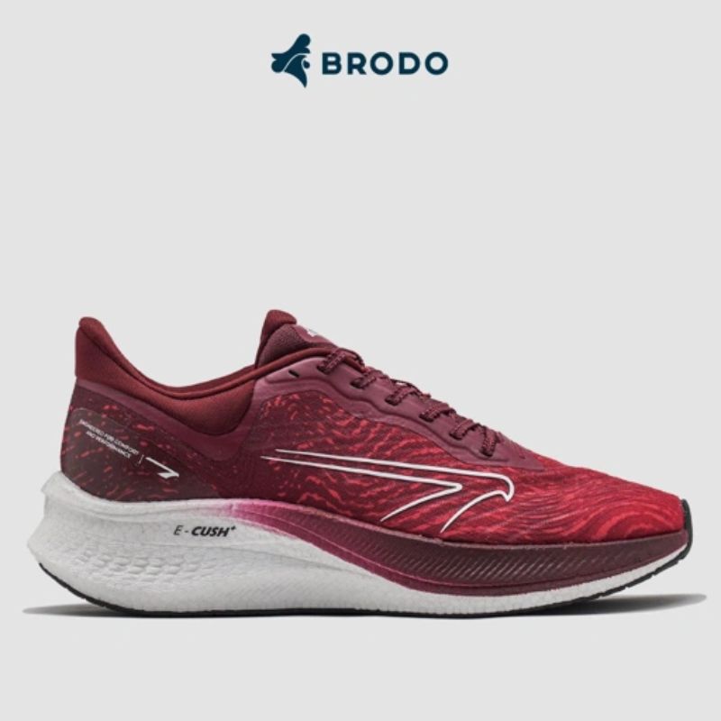 Sepatu Lari Brodo Terbaik Active Venturi Coral Red