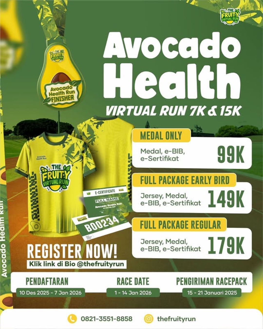 Avocado Health Virtual Run Avocado Health Virtual Run