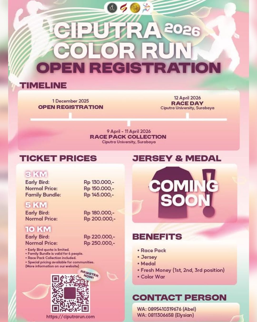 Ciputra Color Run 2026 Ciputra Color Run 2026