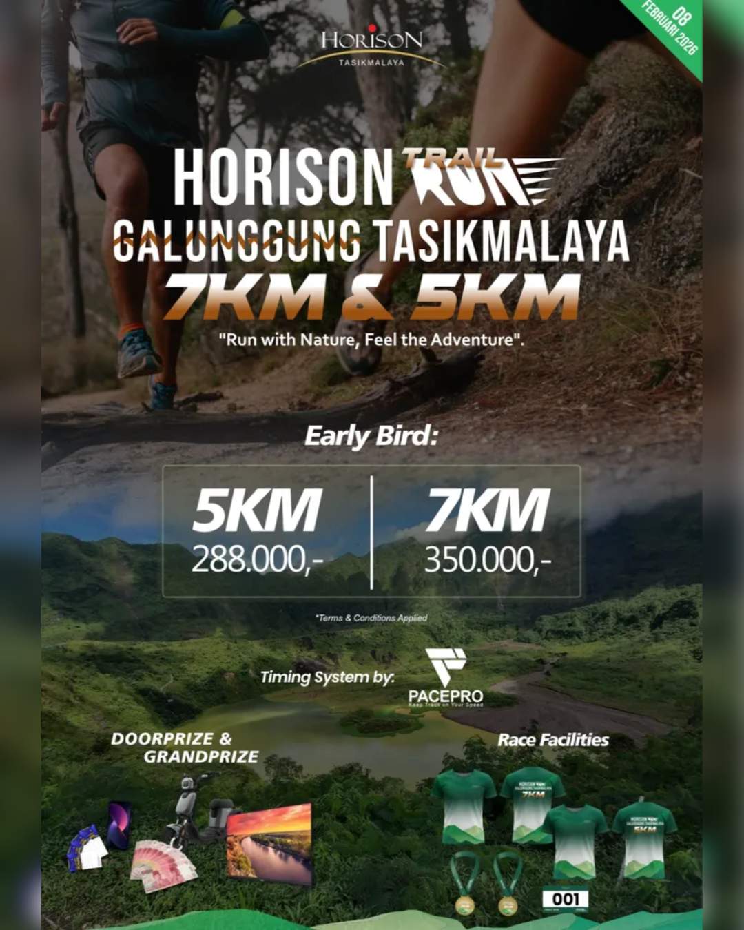 Horison Trail Run Galunggung Tasikmalaya