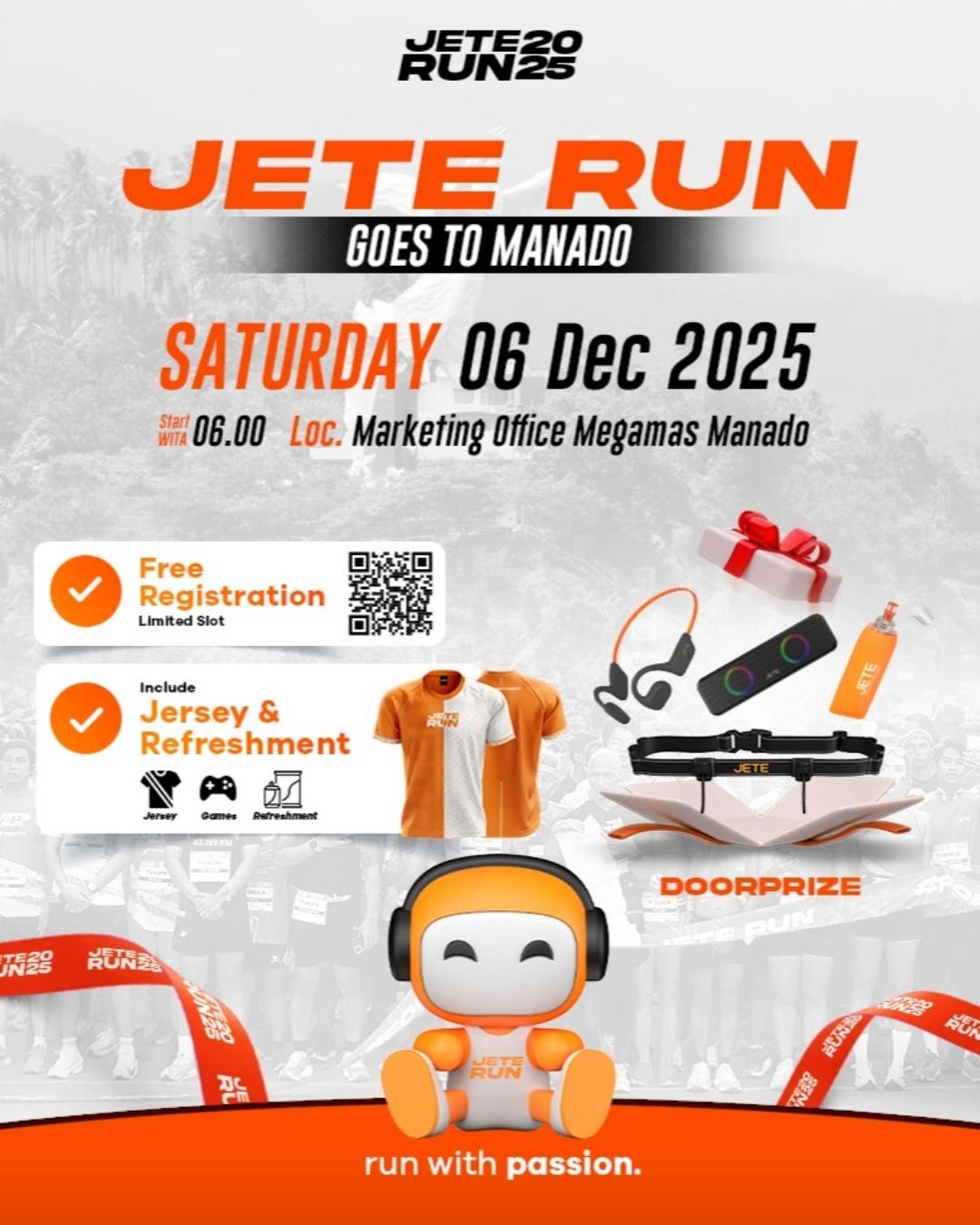 JETE Run 2025 Manado