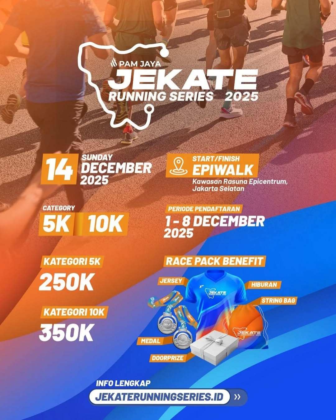 PAM JAYA JEKATE Running Series 2025 PAM JAYA JEKATE Running Series 2025