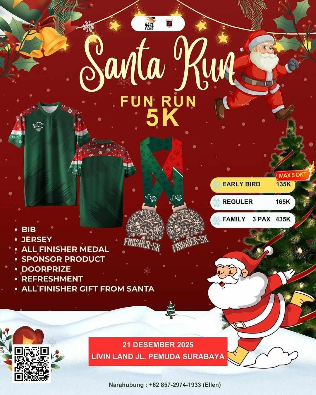 Santa Run 5K Fun Run