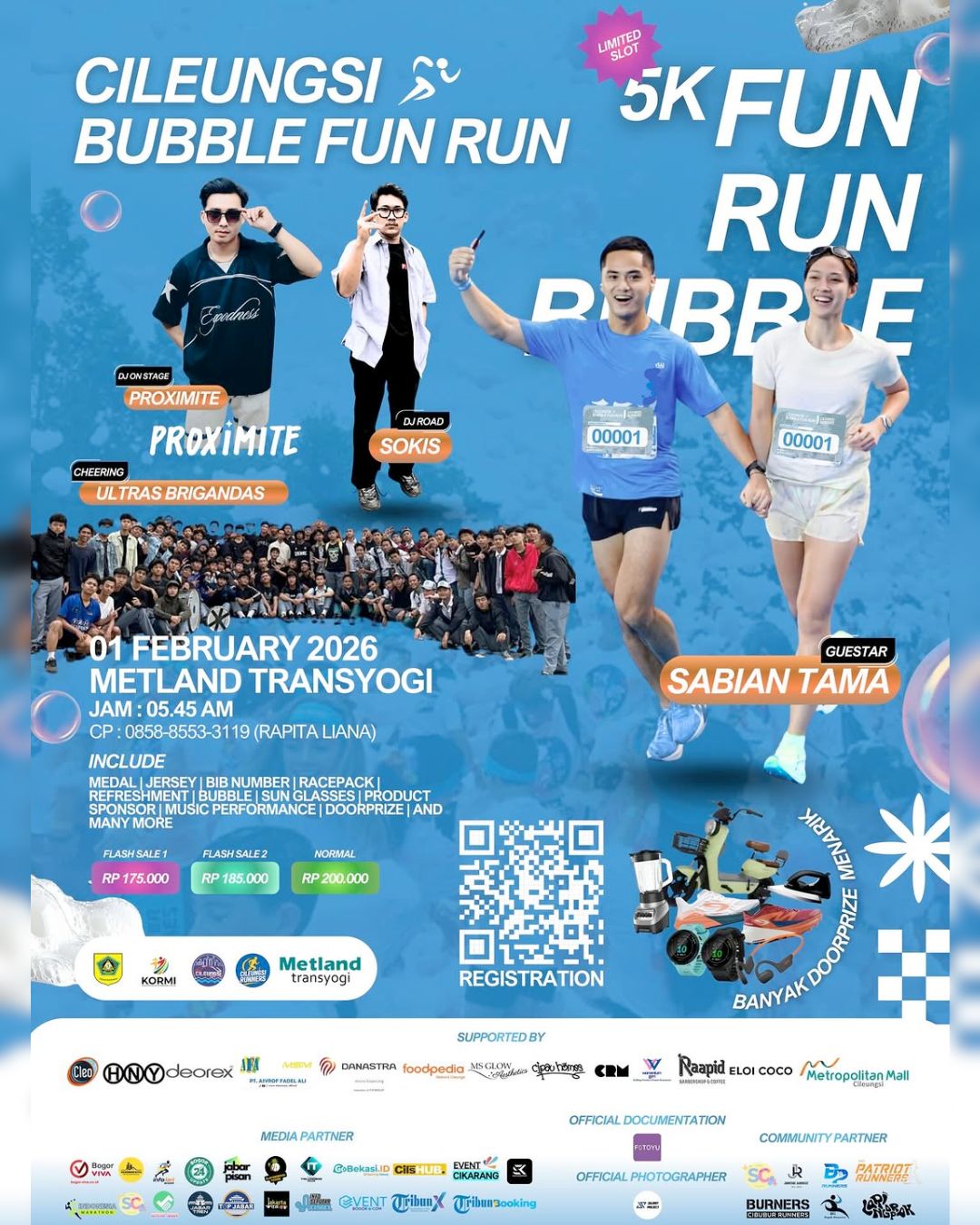 Cileungsi Bubble Fun Run Cileungsi Bubble Fun Run