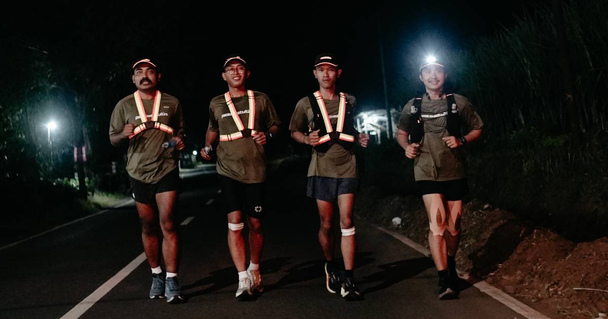 Komunitas Lari Pace Sweat Runner - Lari Estafet 100K untuk Kemanusiaan