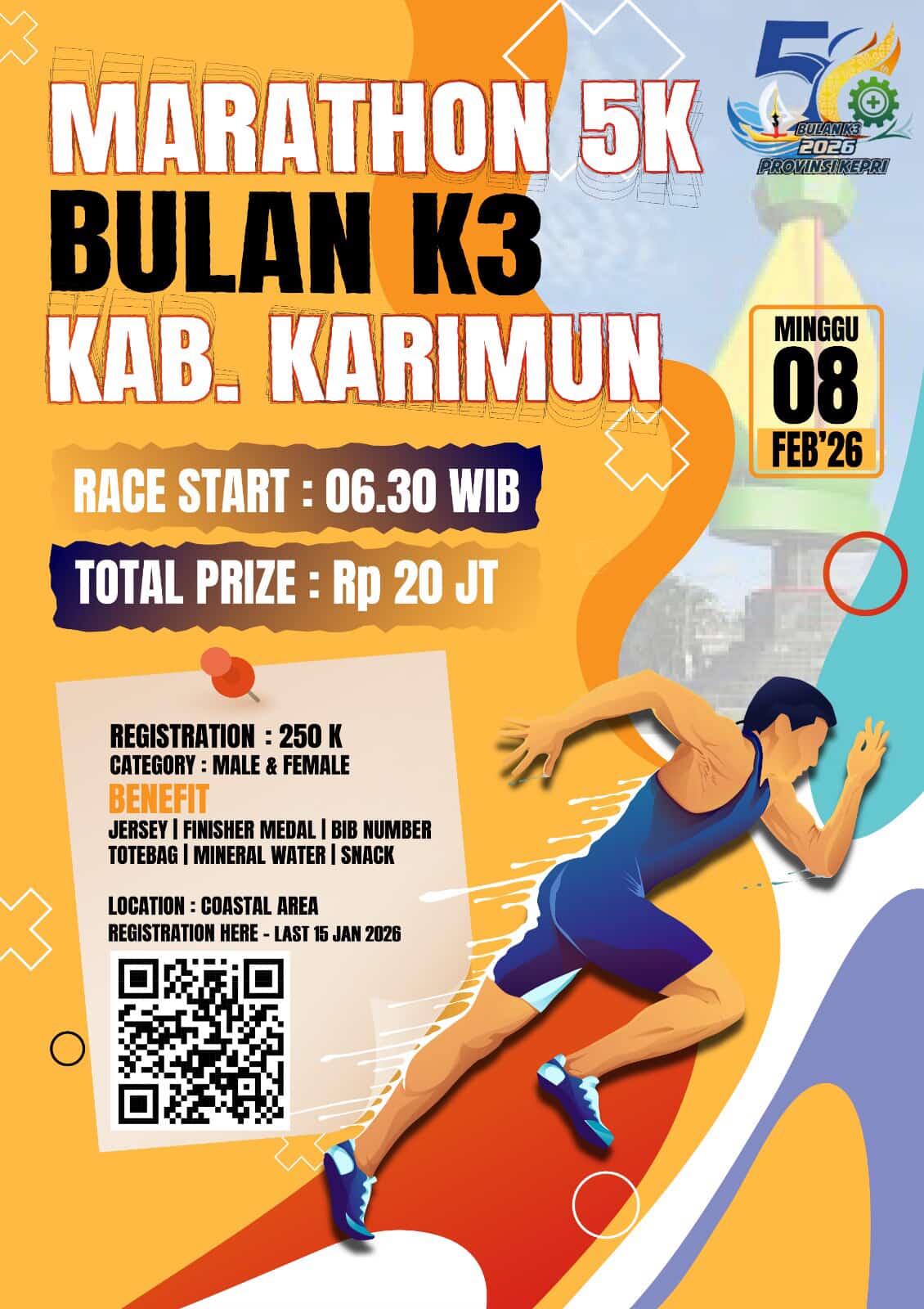 Marathon Bulan K3 2026 Marathon Bulan K3 2026