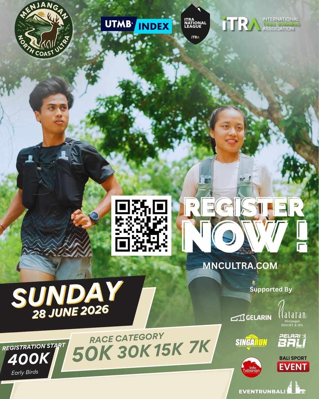 Menjangan North Coast Trail Ultra 2026