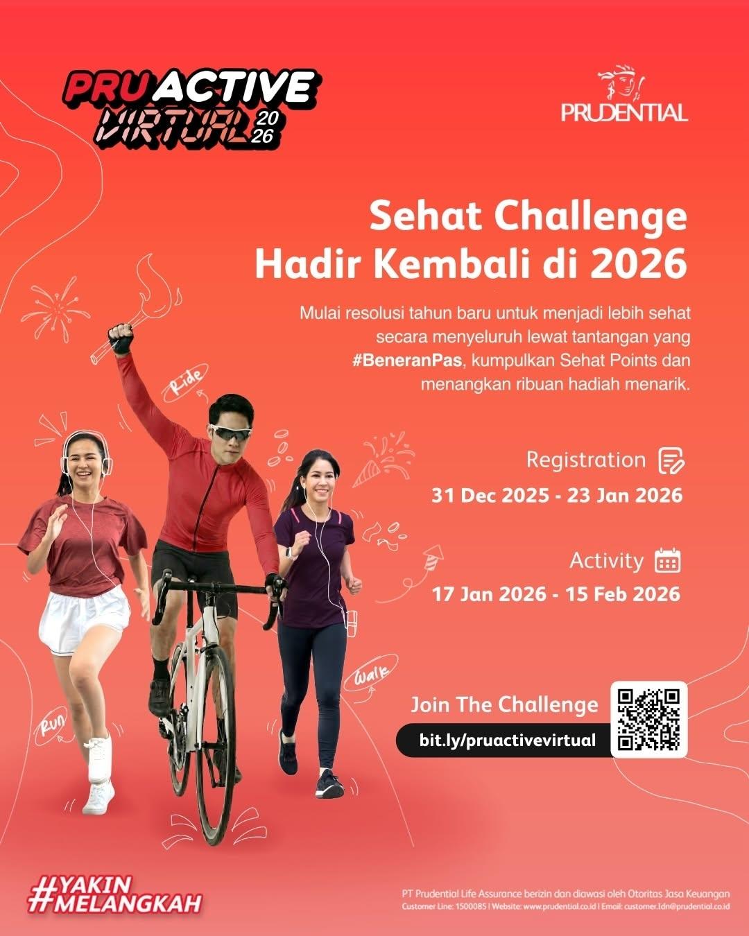 PRUActive Virtual 2026 Sehat Challenge PRUActive Virtual 2026 Sehat Challenge