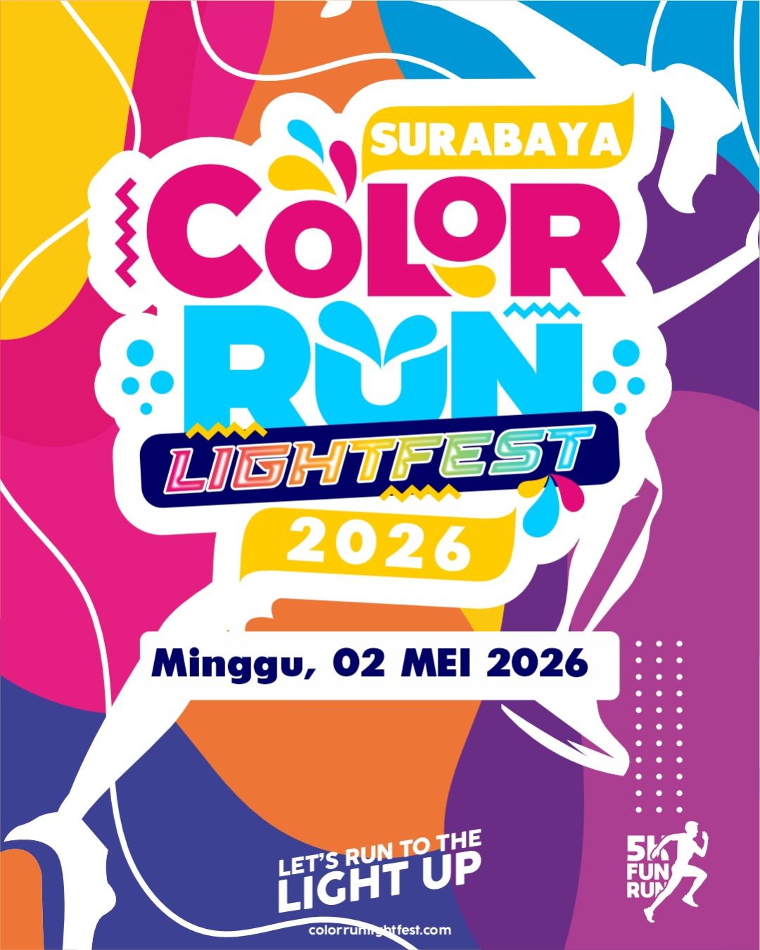 Surabaya Color Run Lightfest 2026 Surabaya Color Run Lightfest 2026