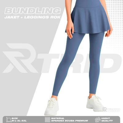 THEREAL.ID - Setelan Jacket Legging Rok