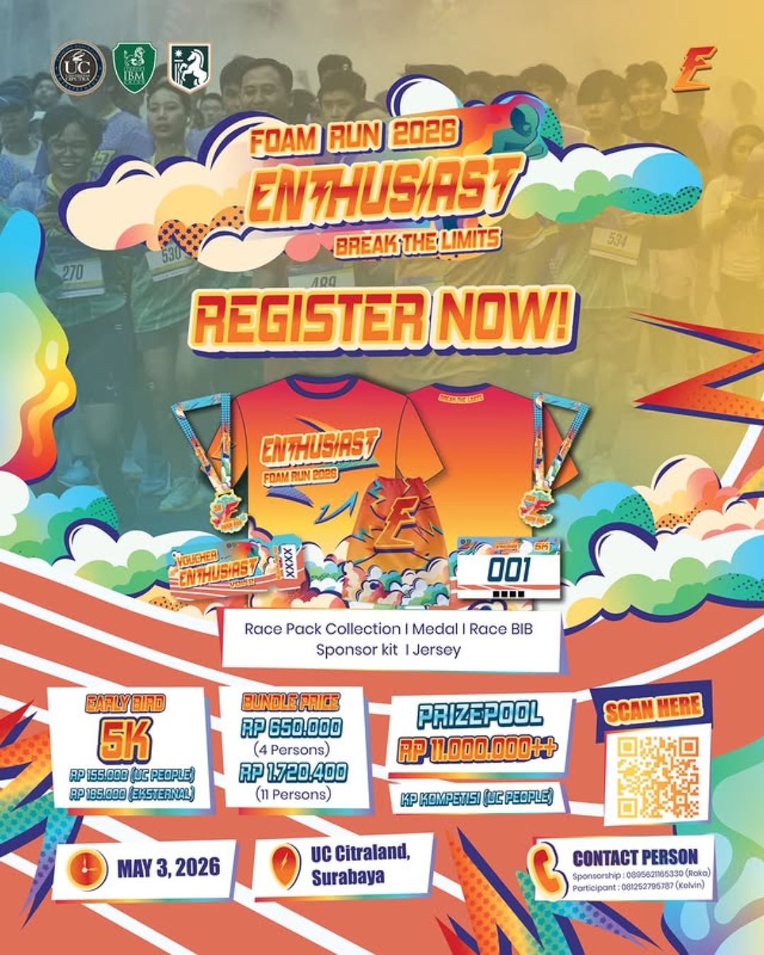 Enthusiast Foam Run Festival 2026