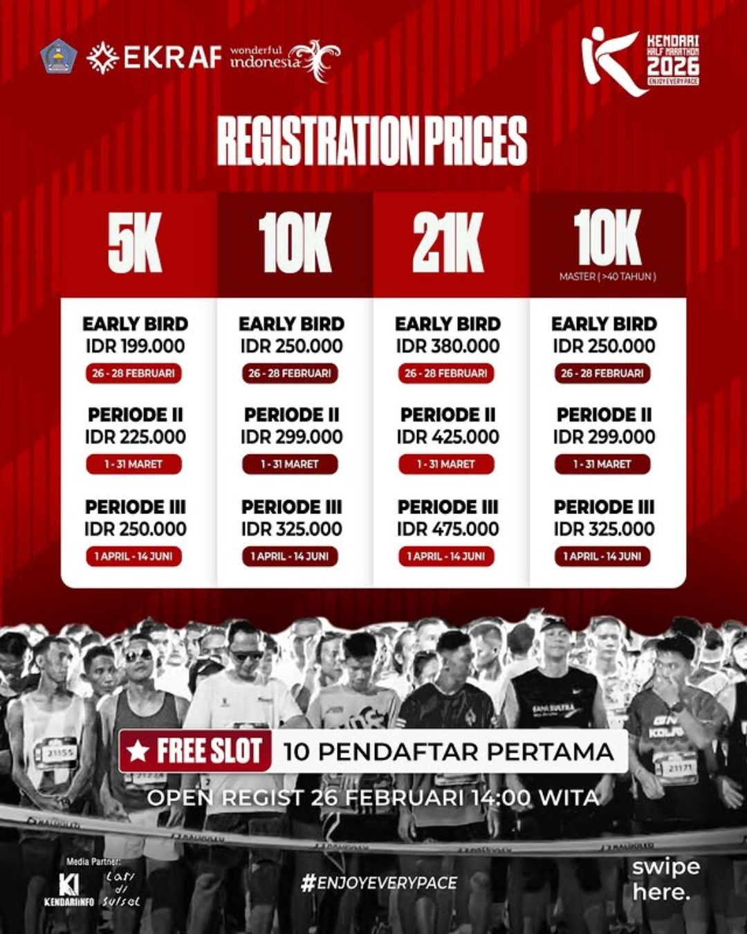 Kendari Half Marathon 2026
