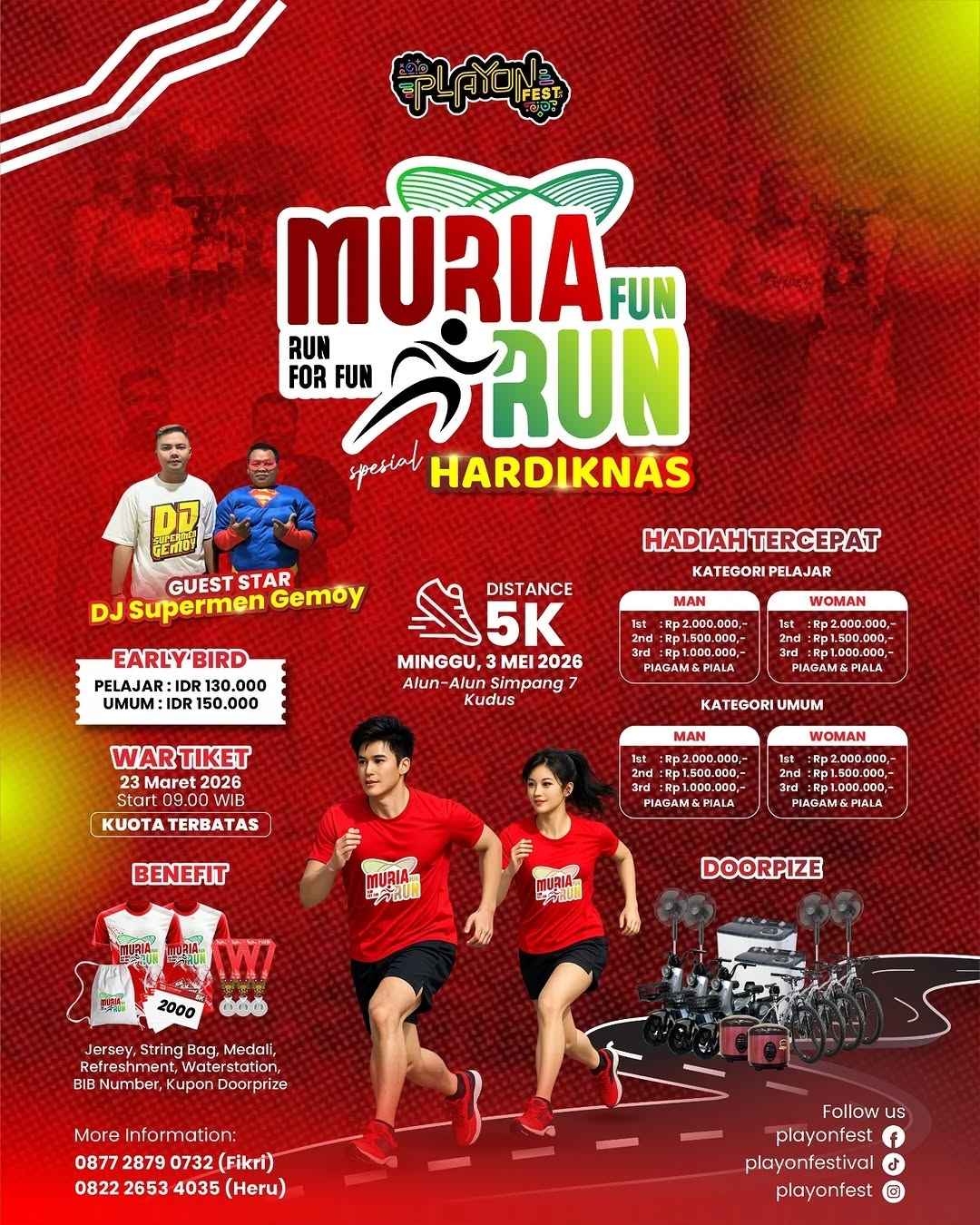 Muria Fun Run 2026 Muria Fun Run 2026
