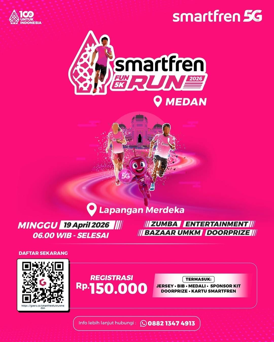 Smartfren Fun Run 2026 Medan