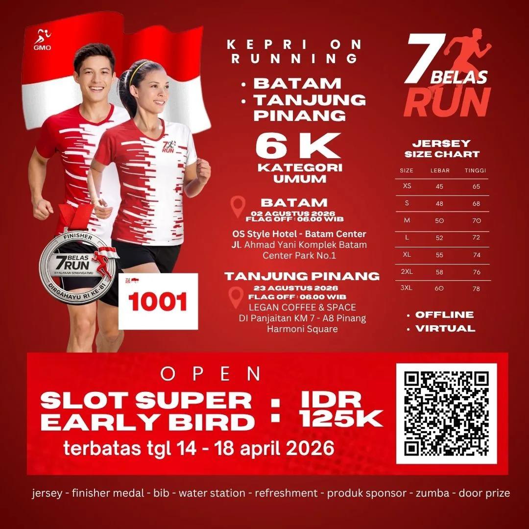 7 Belas Run Tanjung Pinang