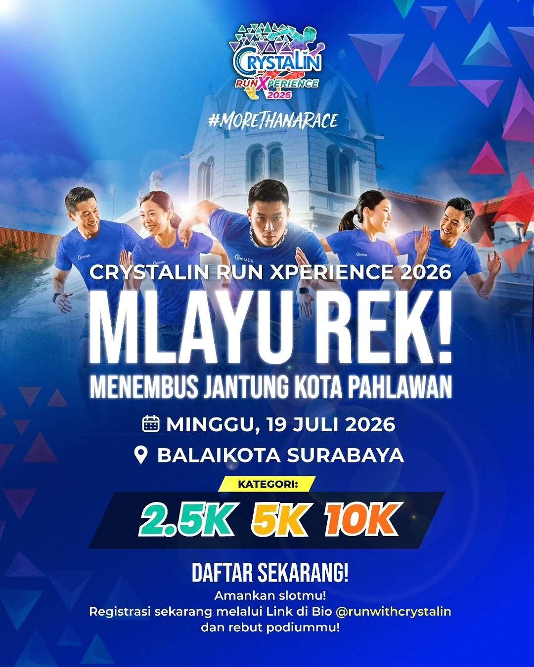Crystalin Run Xperience 2026 - Surabaya