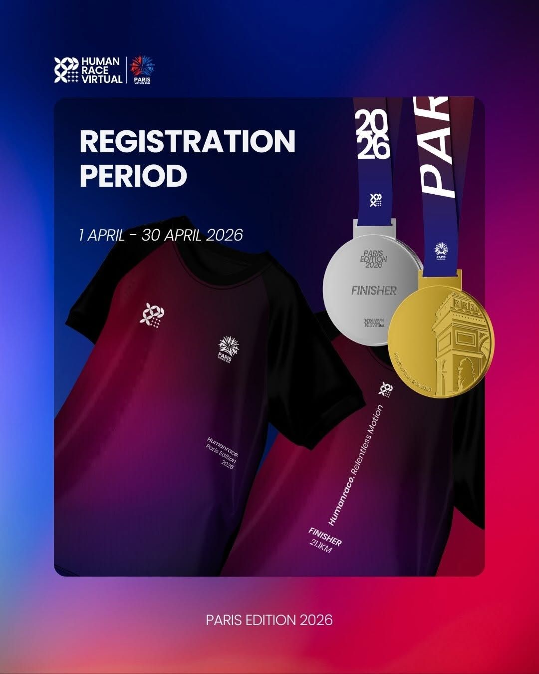 Paris Virtual Run 2026