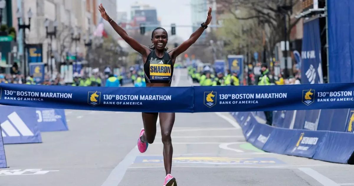 Profil Sharon Lokedi - Catatkan Waktu Terbaik