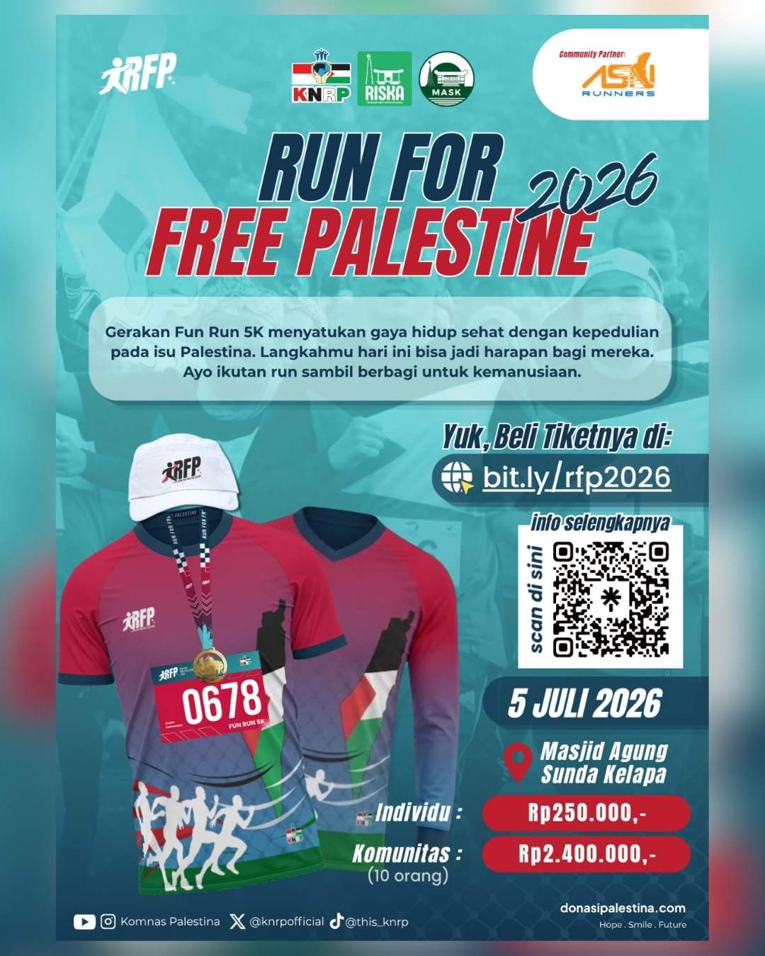 Run For Free Palestine 2026
