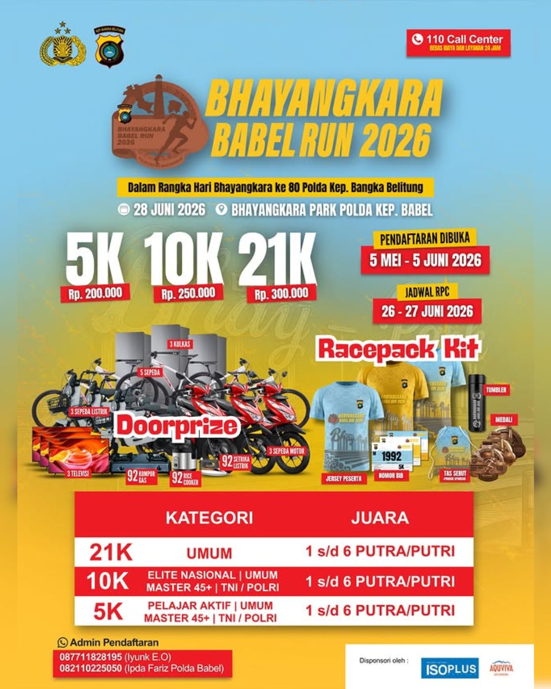 Bhayangkara Babel Run 2026