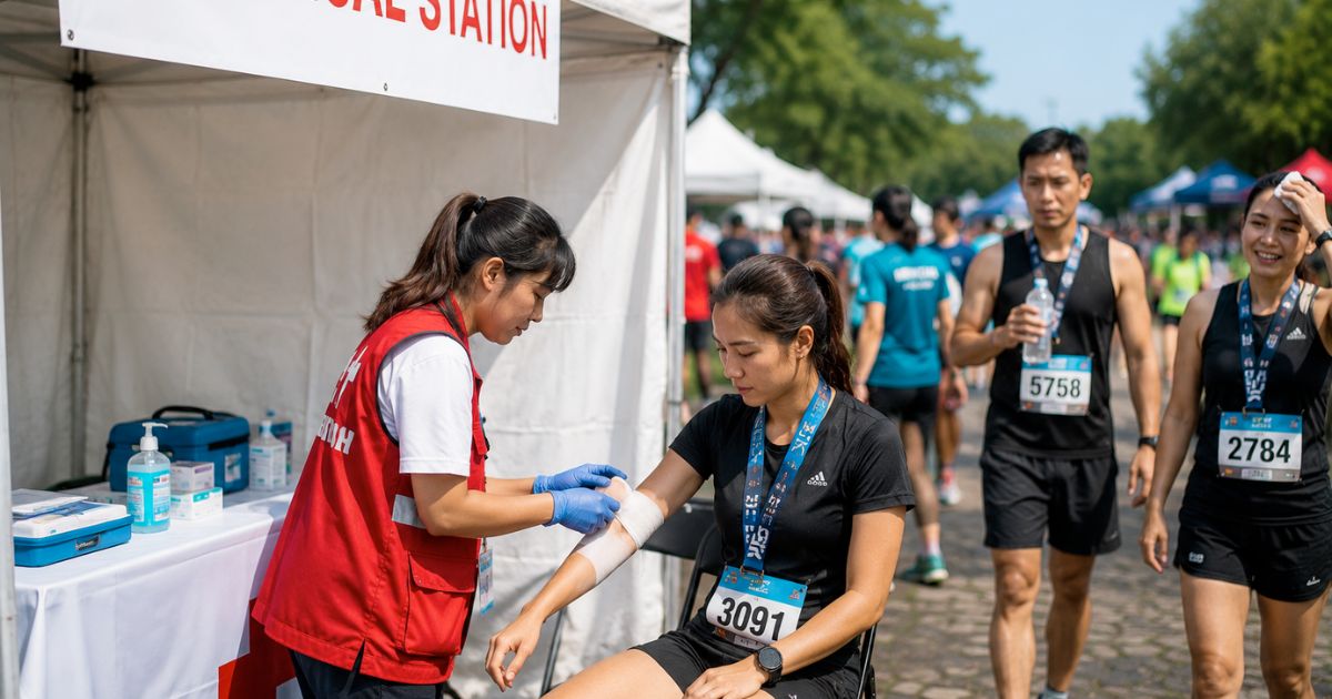 Medical Station di Event Lari