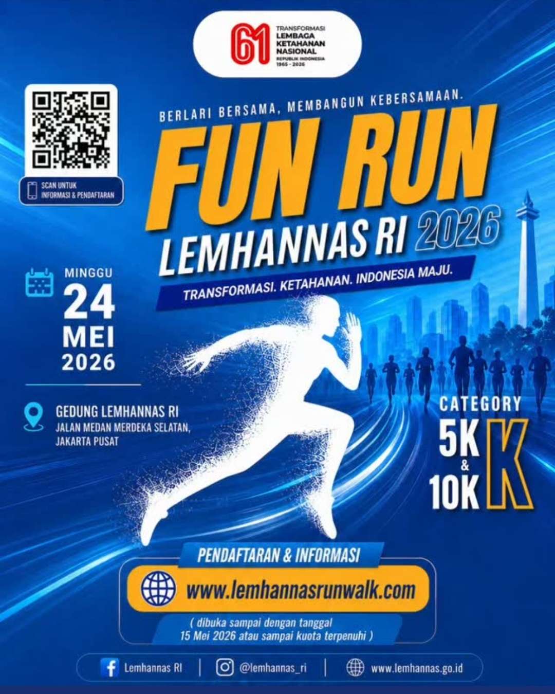 LEMHANNAS FUN RUN 2026