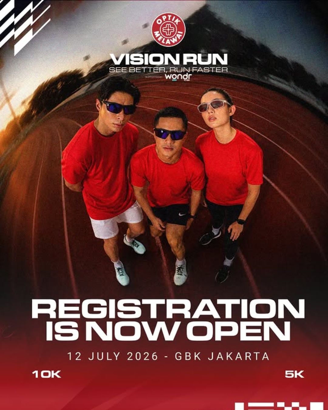 Optik Melawai Vision Run 2026