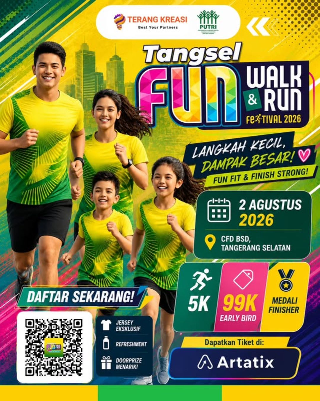 Tangsel Fun Walk & Run Festival 2026 Tangsel Fun Walk & Run Festival 2026