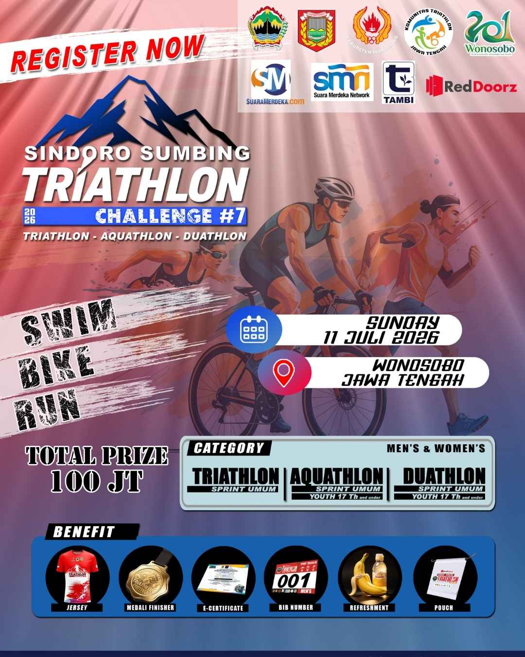 Sindoro Sumbing Triathlon Challenge 7