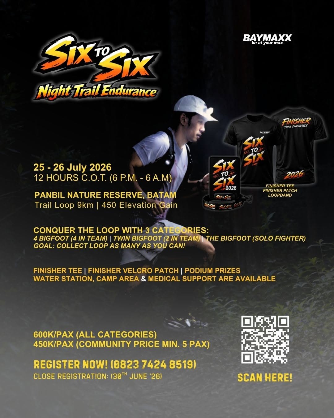 Six to Six Night Trail Endurance Six to Six Night Trail Endurance