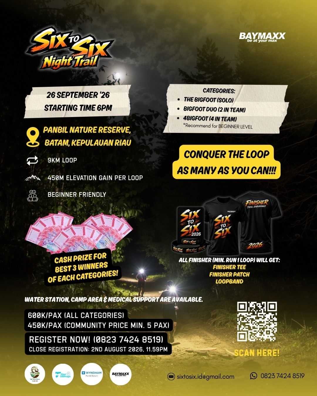 Six to Six Night Trail Endurance 2026