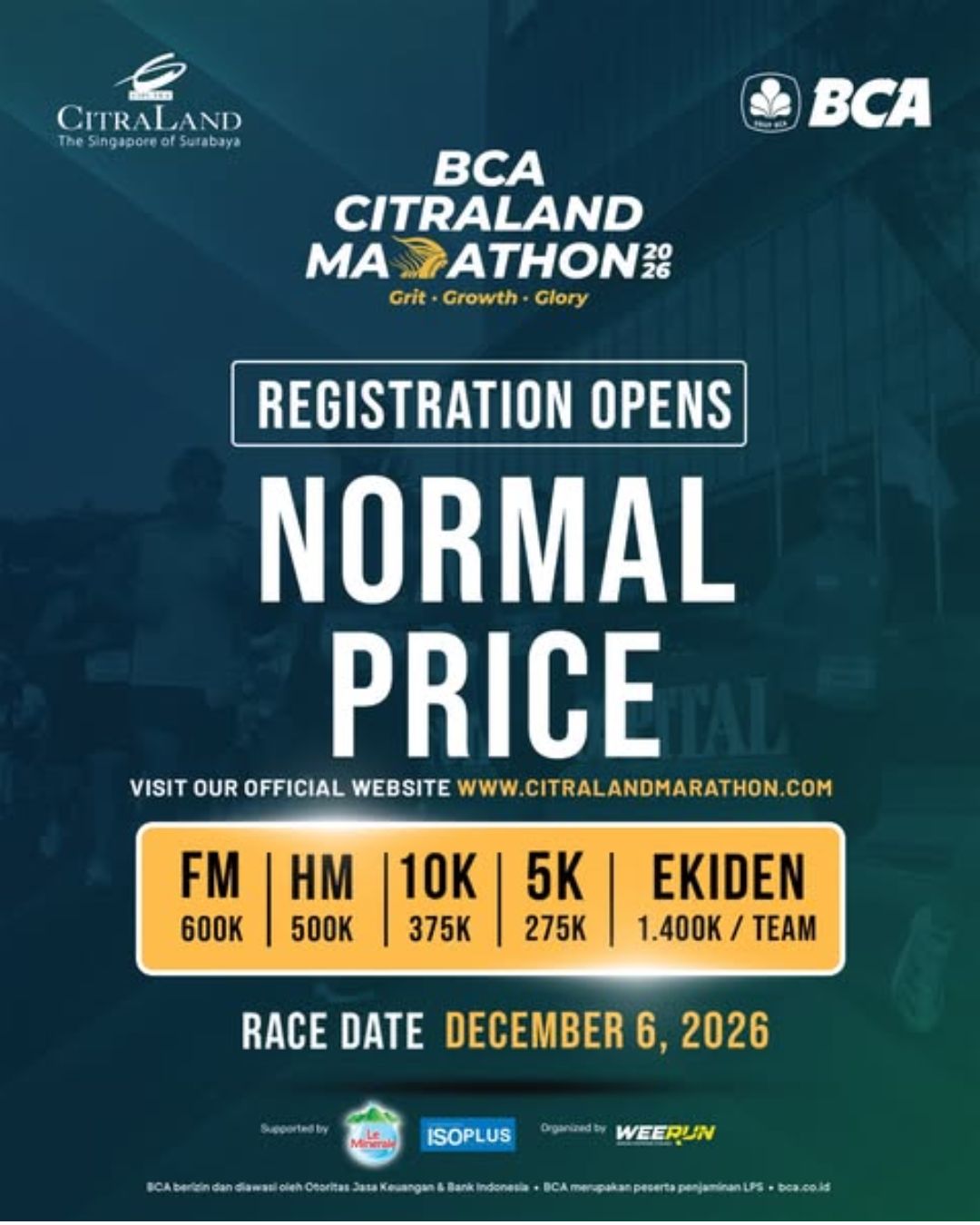 BCA CitraLand Marathon 2026