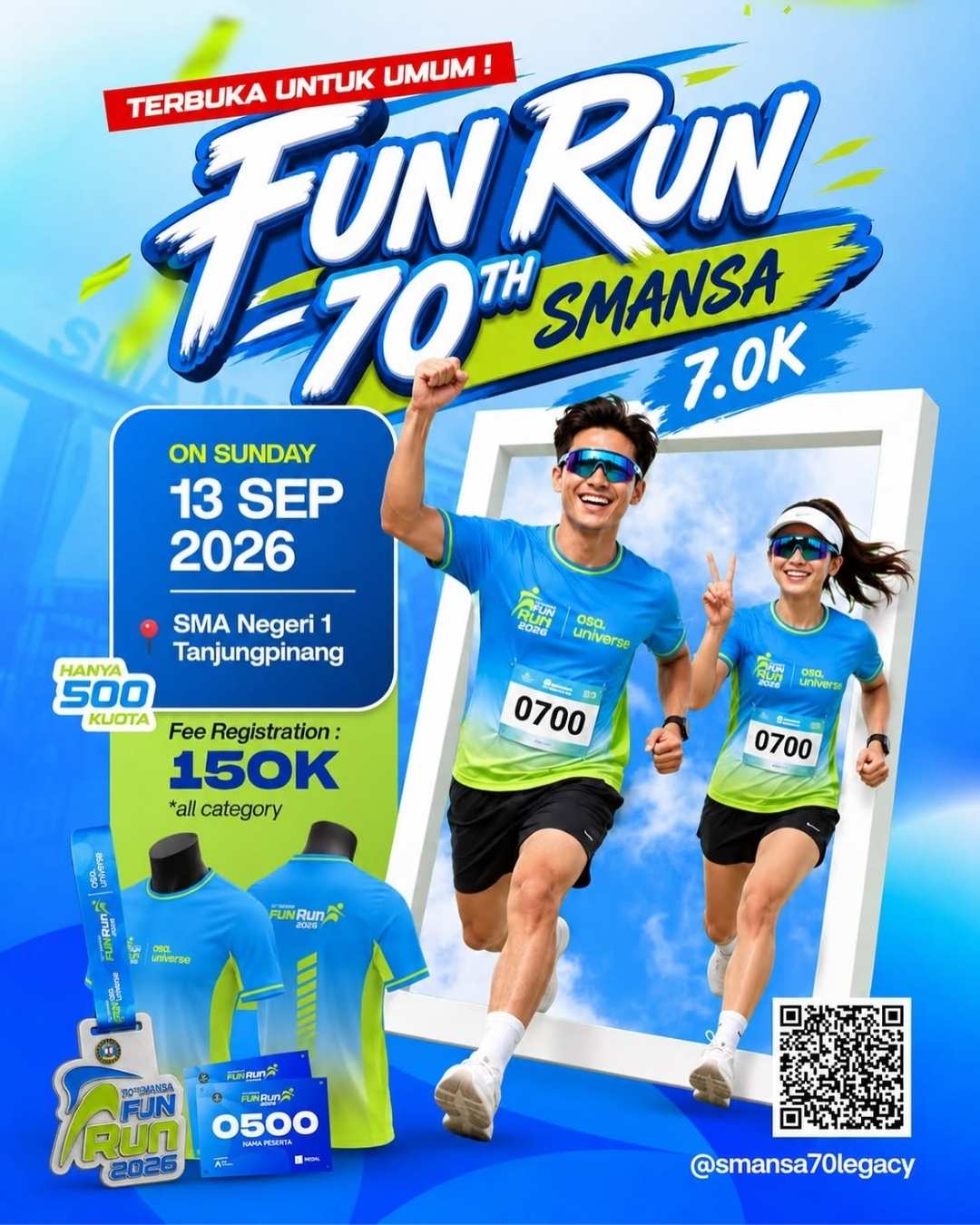 FUN RUN 70TH SMANSA