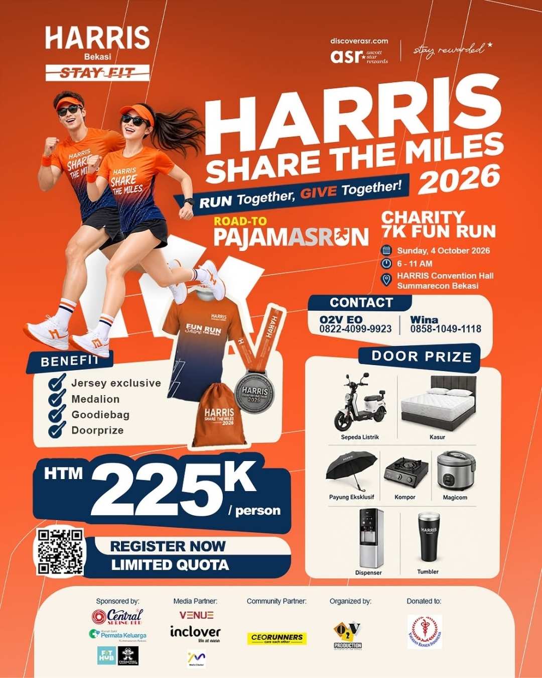 Harris Share The Miles 2026