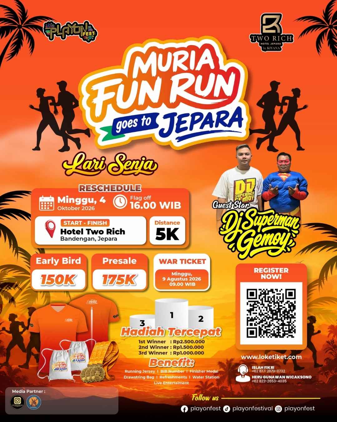 Muria Fun Run Goes to Jepara 2026