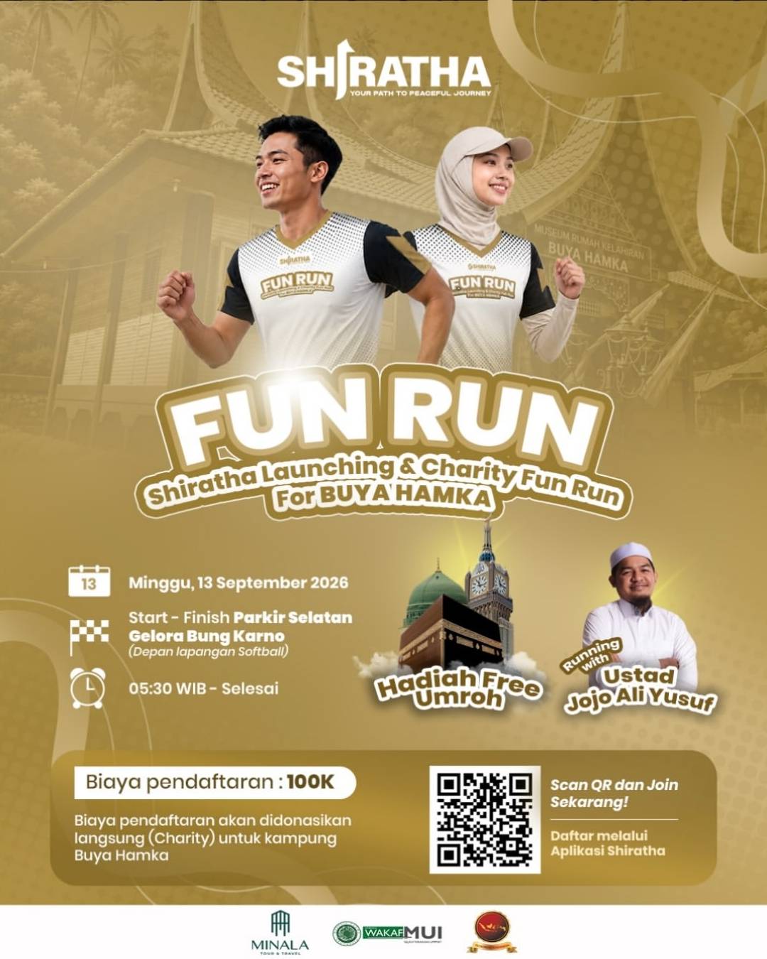 Shiratha Launching And Charity Fun Run For Buya Hamka