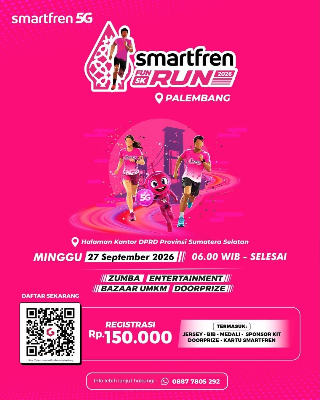 Smartfren Fun Run 2026 Palembang Smartfren Fun Run 2026 Palembang