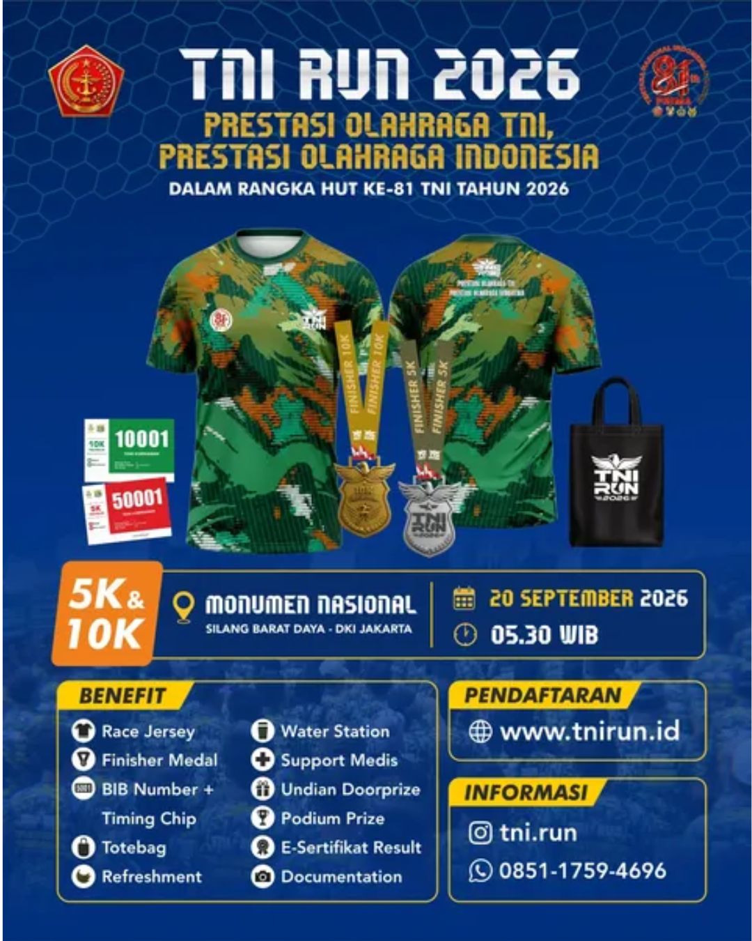 TNI RUN 2026 Jakarta TNI RUN 2026 Jakarta
