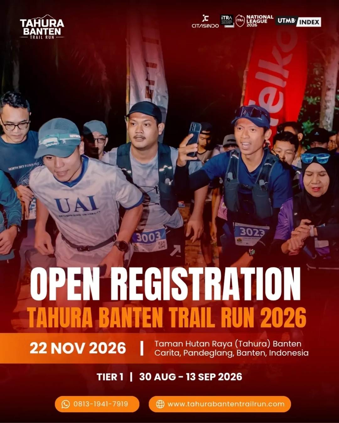 Tahura Banten Trail Run 2026 Tahura Banten Trail Run 2026