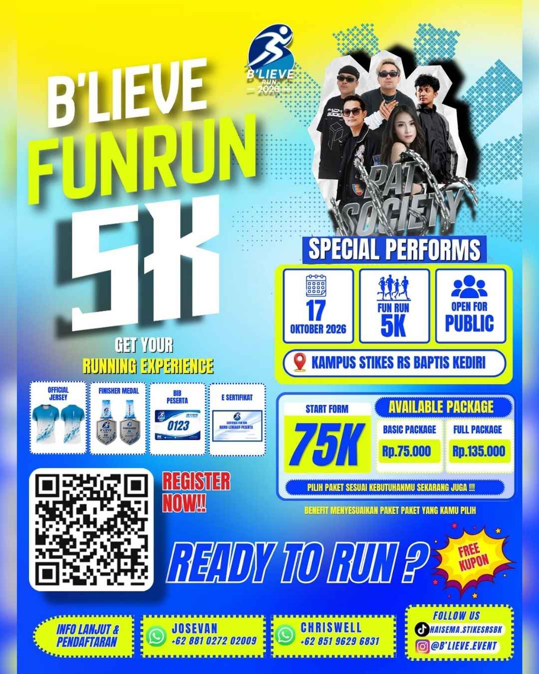 B’lieve Fun Run 2026