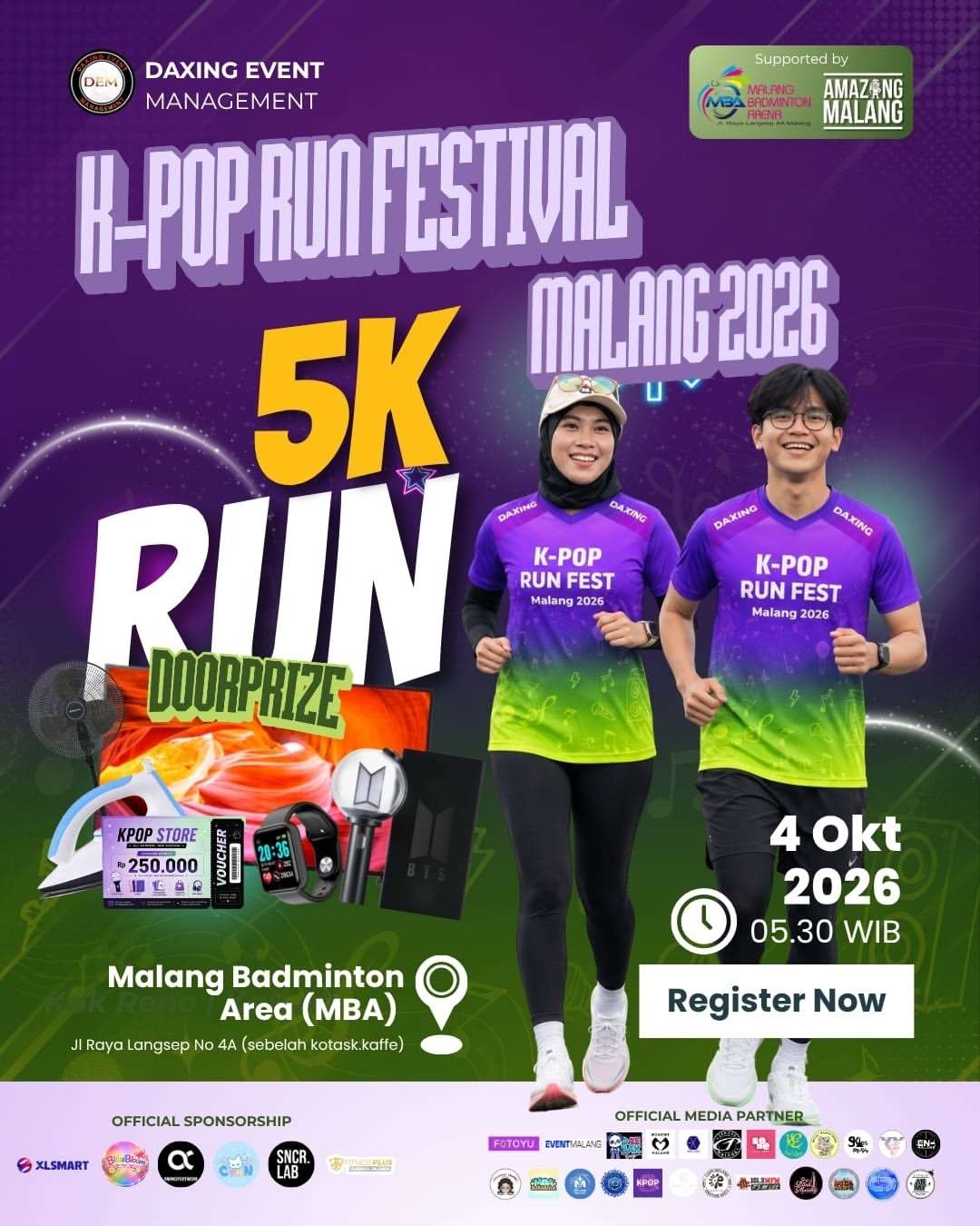 K-POP Run Festival Malang 2026 K-POP Run Festival Malang 2026